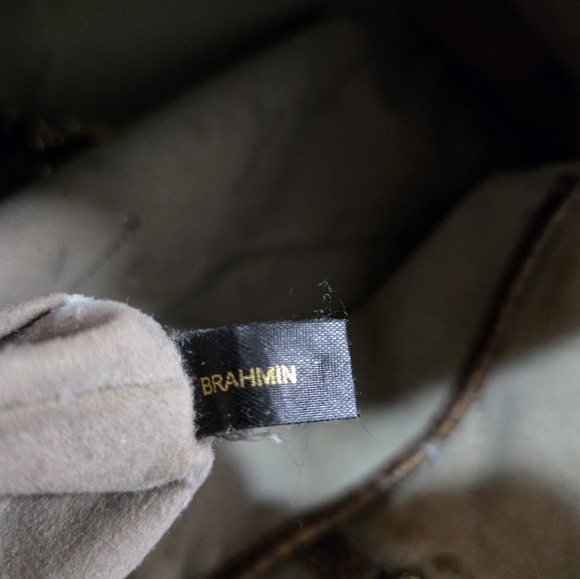 Brahmin Vintage GUC Large Shoulder Tote - Picture 7 of 7